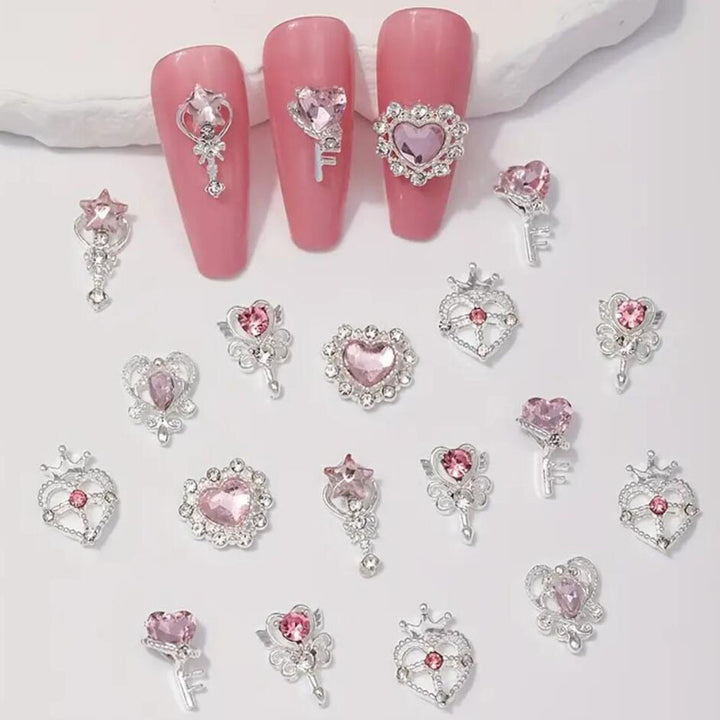 Decorative Nail Charms Set