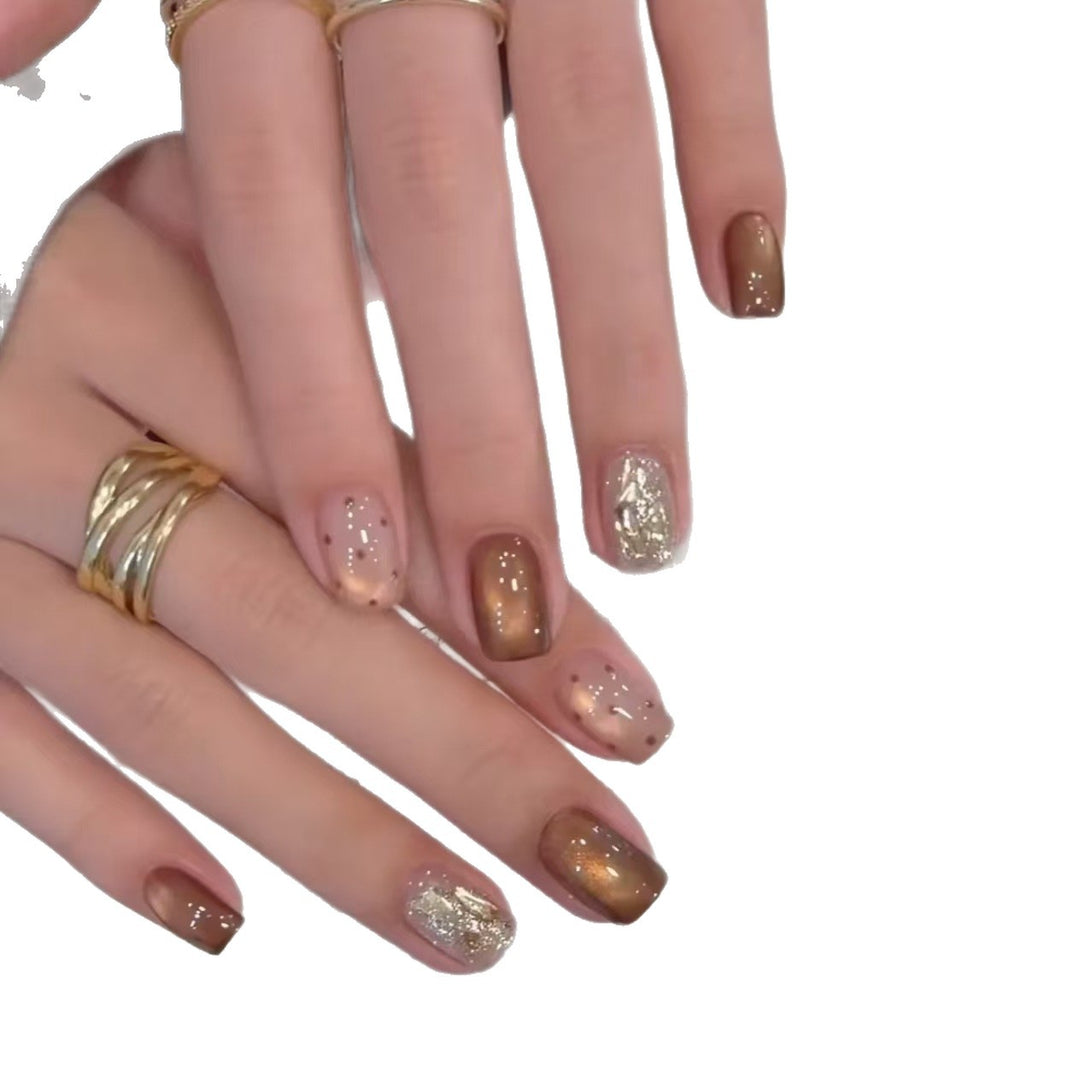 Glamorous Gel Nail Extensions