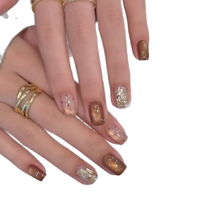 Glamorous Gel Nail Extensions