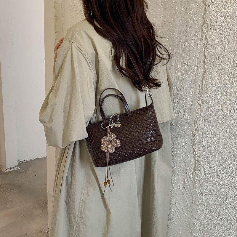 Woven Texture Handbag
