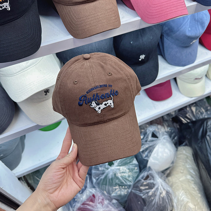 Women's Embroidered Cow Print Baseball Cap Stornfield
