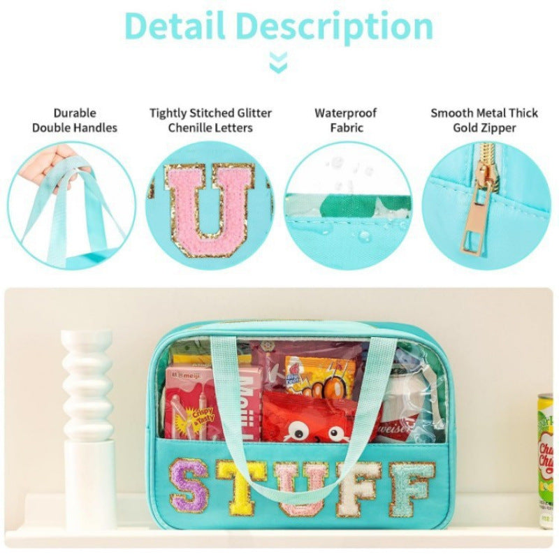 Cosmetic Organizer Bag with Clear Viewing Window Stornfield