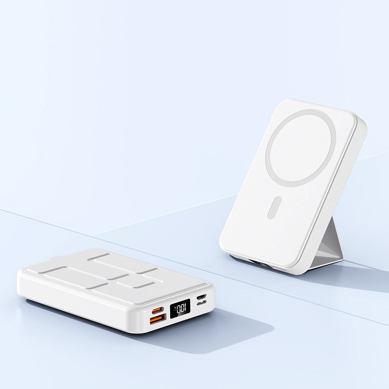 Portable power bank with integrated stand and LCD display Stornfield