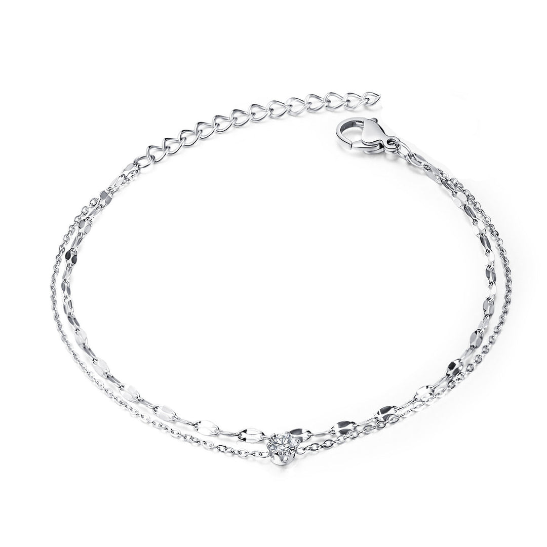 Dazzling Double Strand Anklet Stornfield