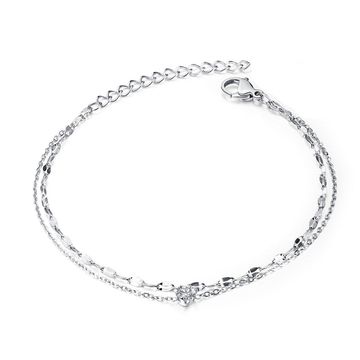 Dazzling Double Strand Anklet Stornfield