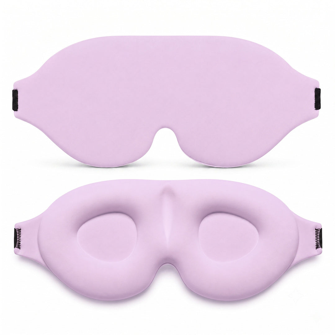 Sculpted Ergonomic Eye-Cup Memory-Foam Sleep Mask Stornfield