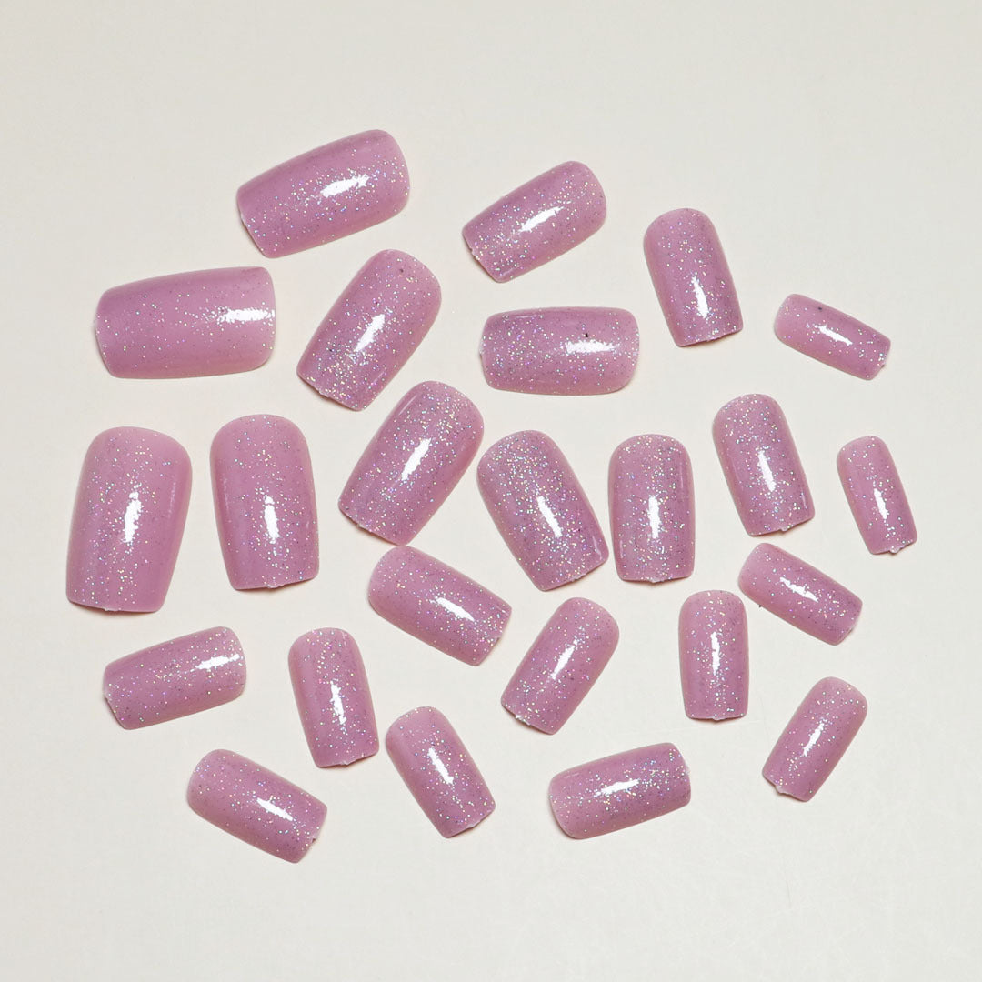 Glamorous Glittery Press-On Nail Tips Stornfield