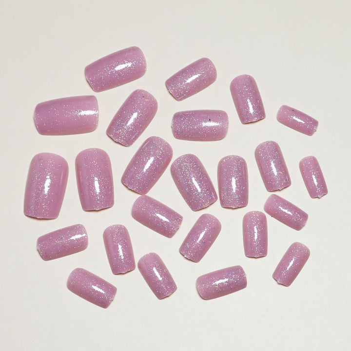 Glamorous Glittery Press-On Nail Tips Stornfield