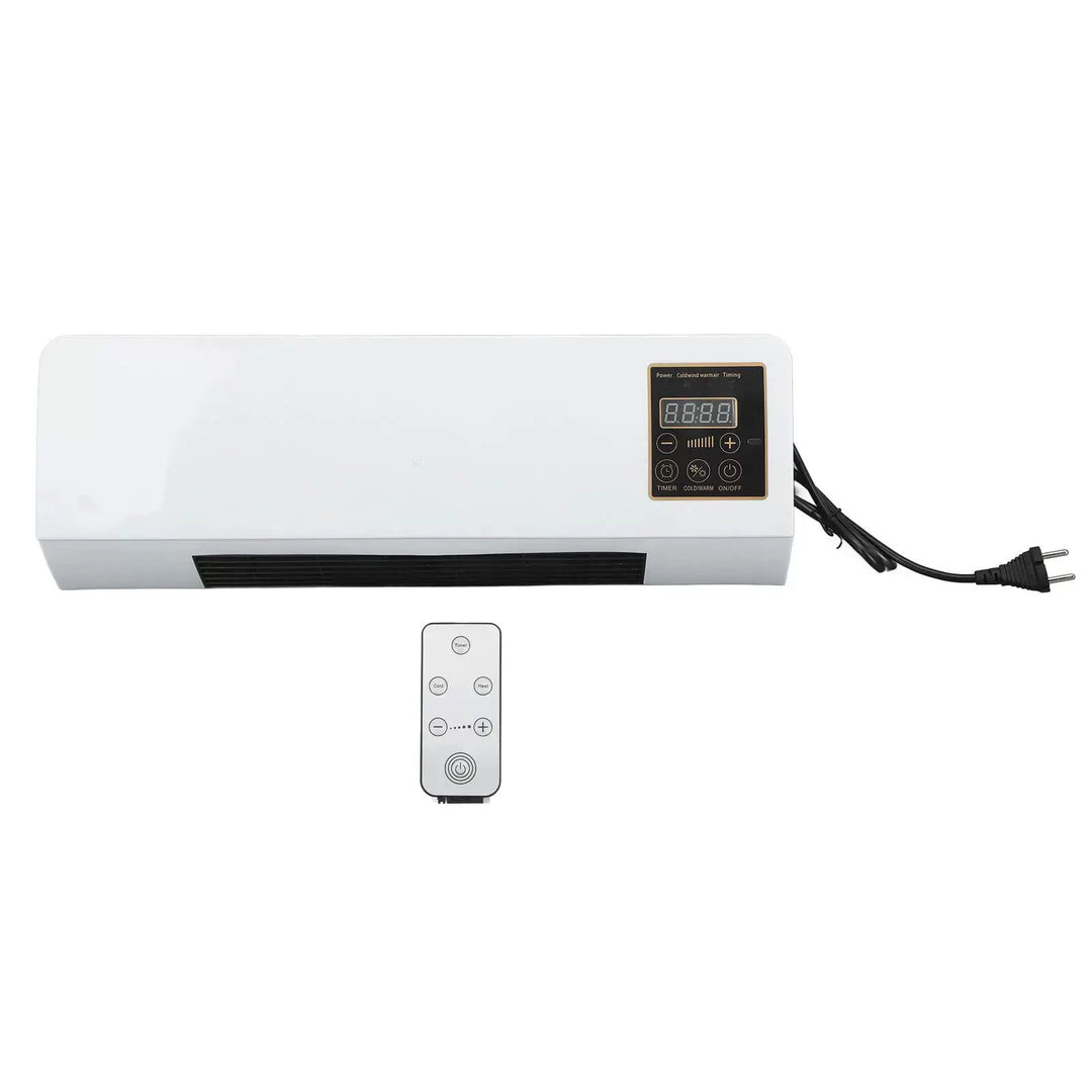 Unisex One Size Plug-in Flat Wall Heater with Digital Thermostat and Remote Control Stornfield