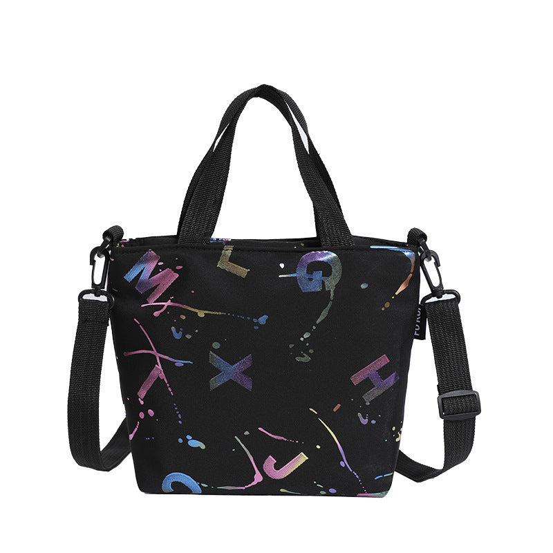 WoArtistic Patterned Mini Tote Bag Stornfield