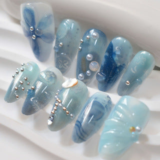 Decorative Themed Press-On Nail Art Set Stornfield