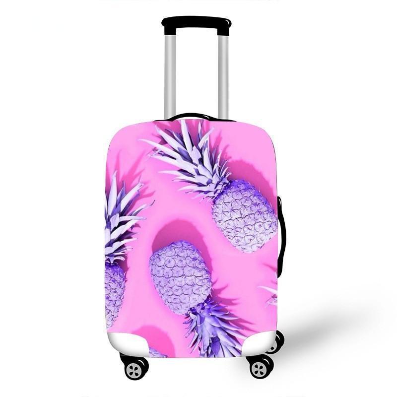 Women's hardshell travel suitcase with floral design Stornfield