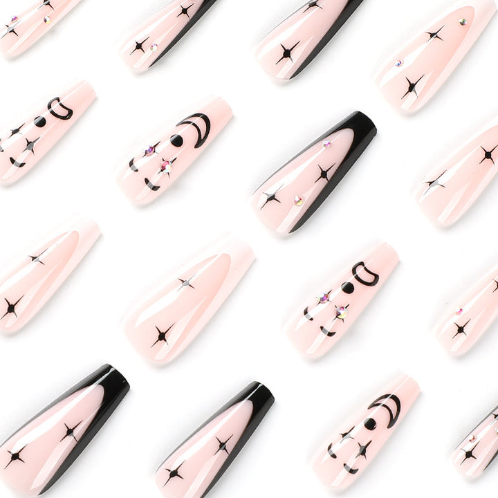 Nail art with heart and lip designs Stornfield