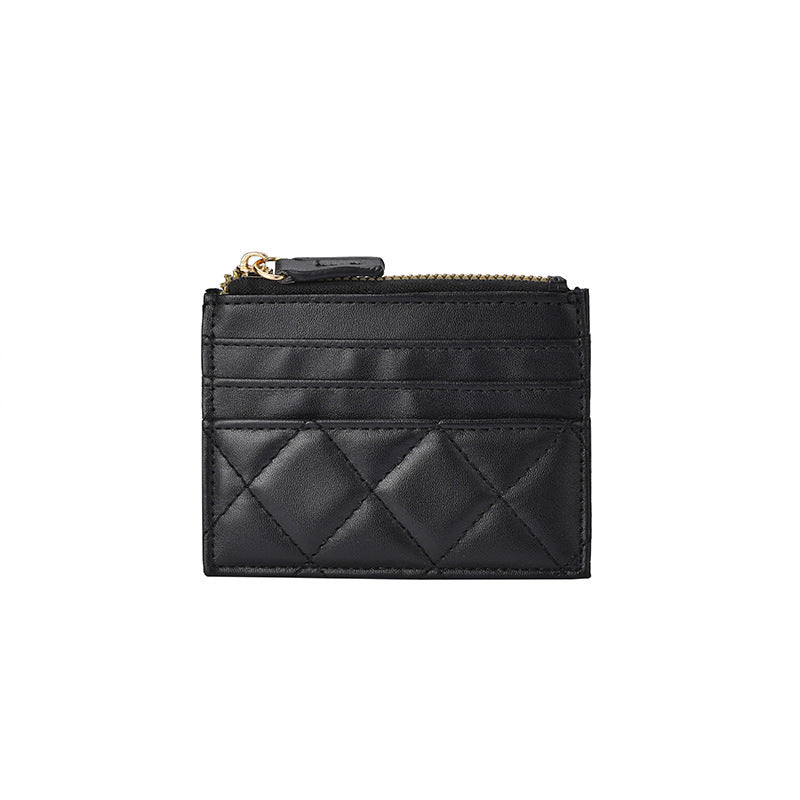 Quilted Leather Card Holder Stornfield