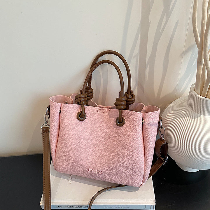 WoElegant Textured Handheld Tote Bag Stornfield