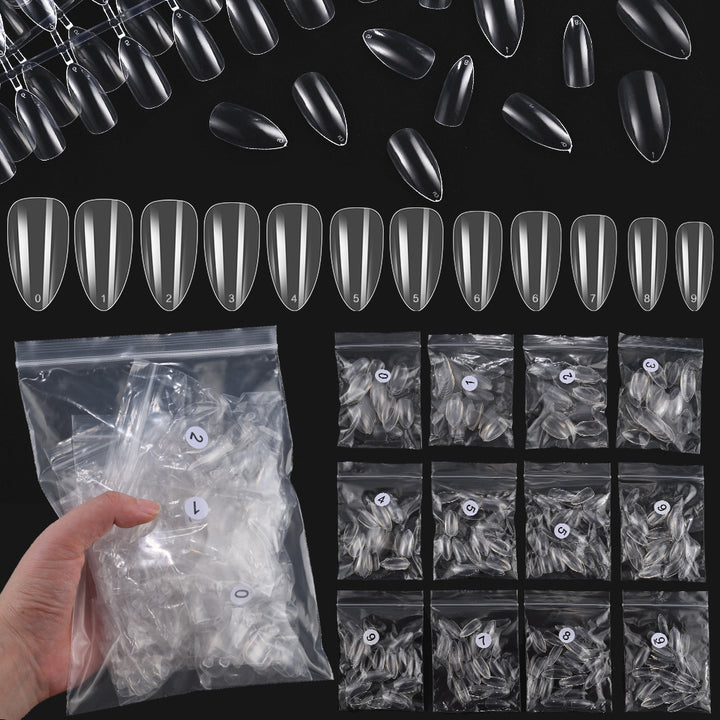 Premium Clear Soft Gel Nail Tips Collection Stornfield