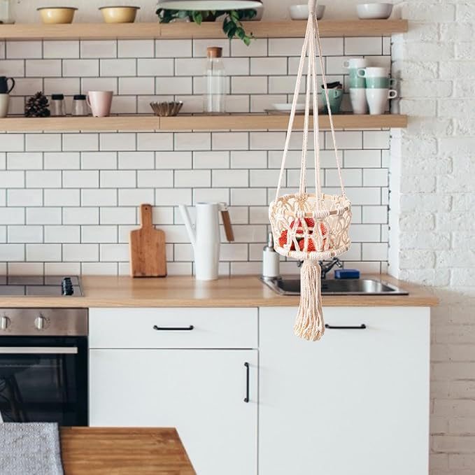 Hanging Macrame Plant Holder Stornfield