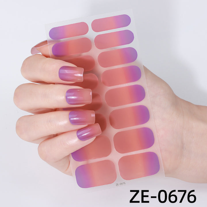 Ombre Gradient Nail Wraps
