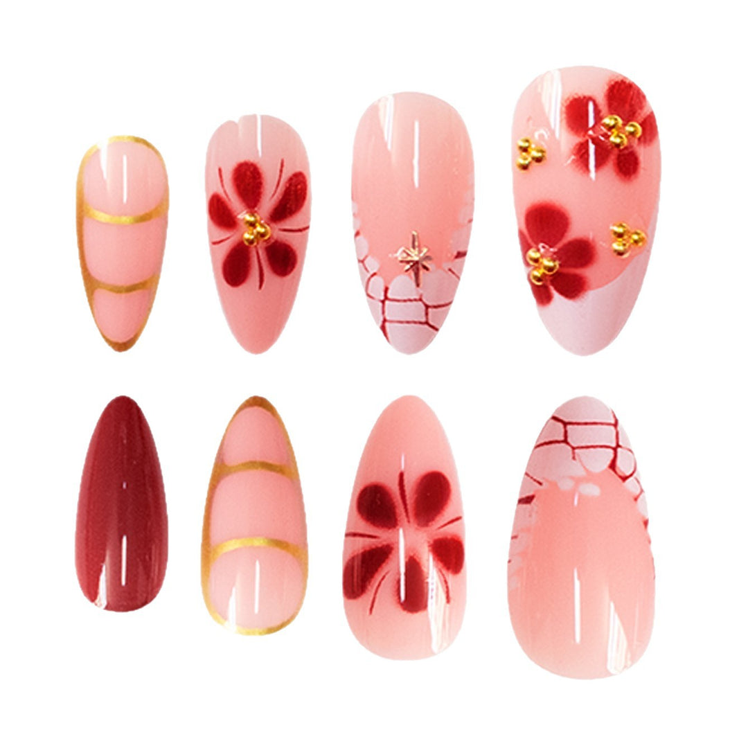 Artistic Elegant Press-On Nails Stornfield