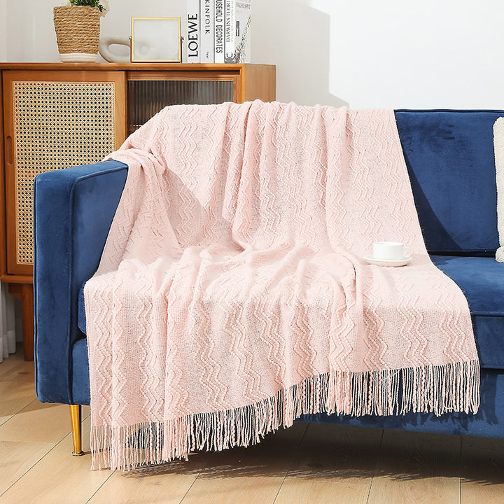 Home Decorative Knit Blanket