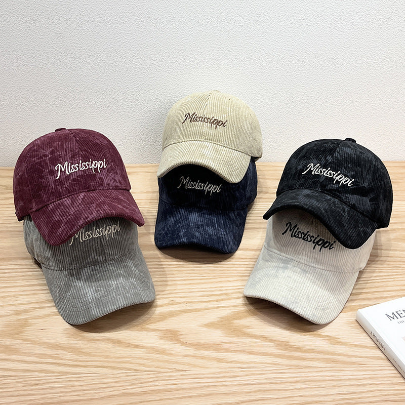 Women's Corduroy Visor Cap Stornfield