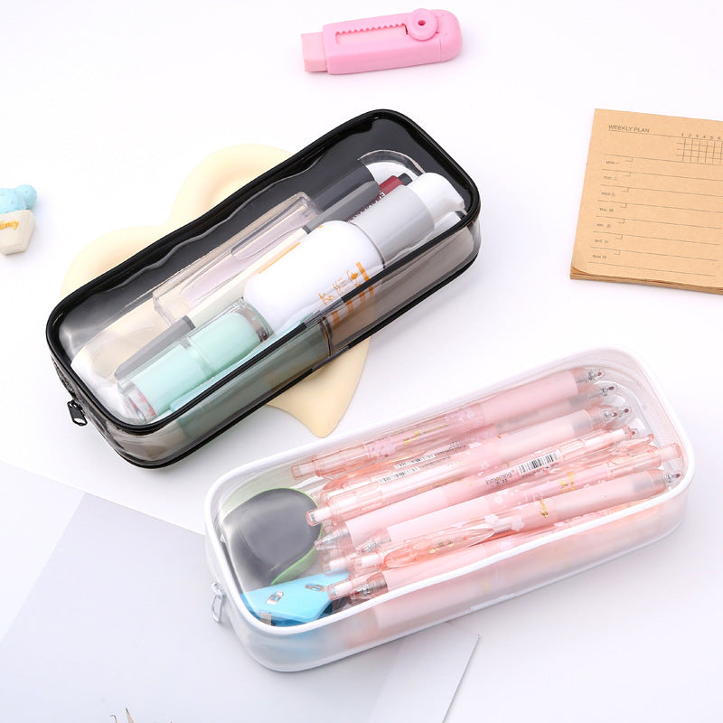 Transparent Pencil Case with Floral Design Stornfield