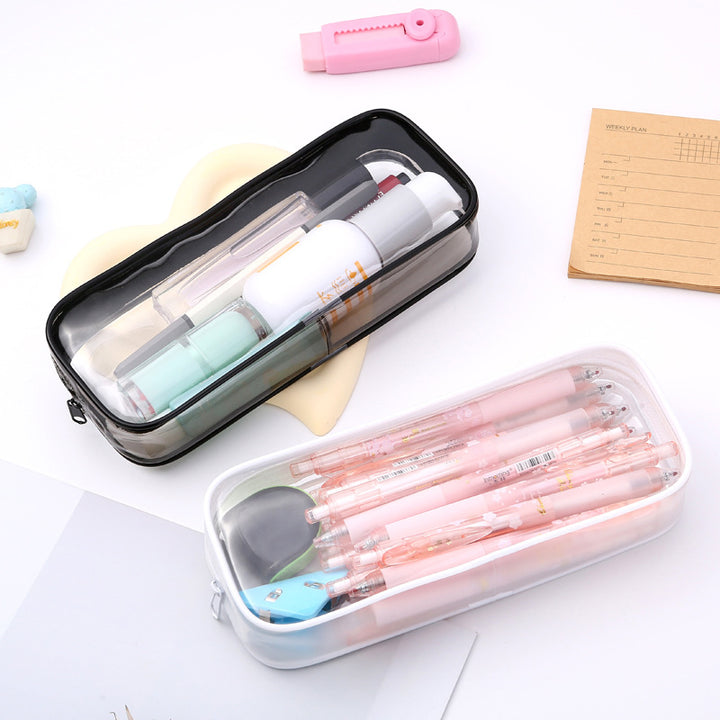 Transparent Pencil Case with Floral Design Stornfield