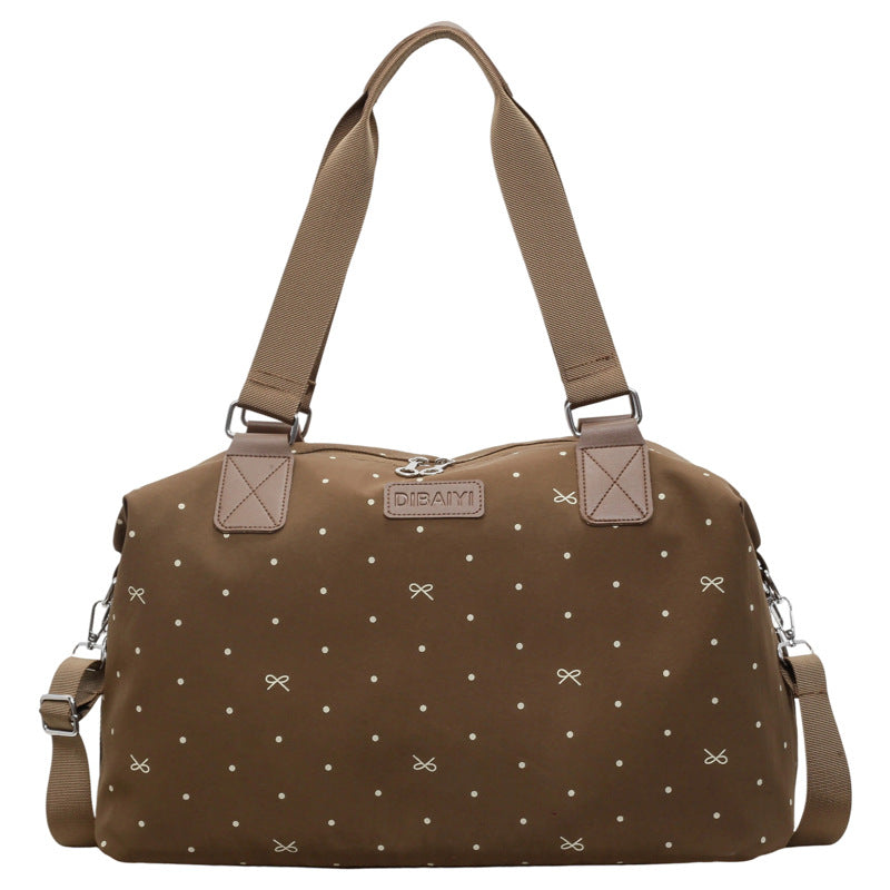 Stylish Dotted Travel Duffel Bag Stornfield