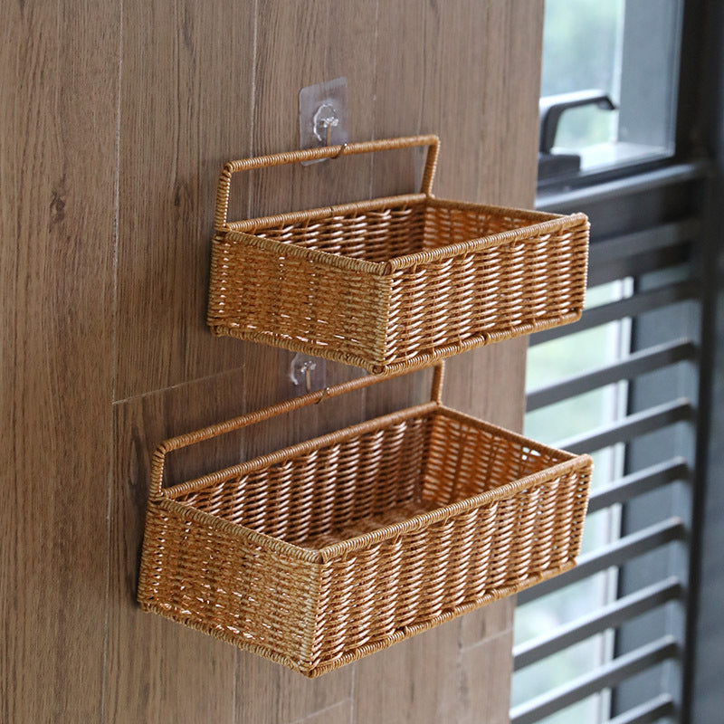 Unisex storage basket with practical carrying handle Stornfield