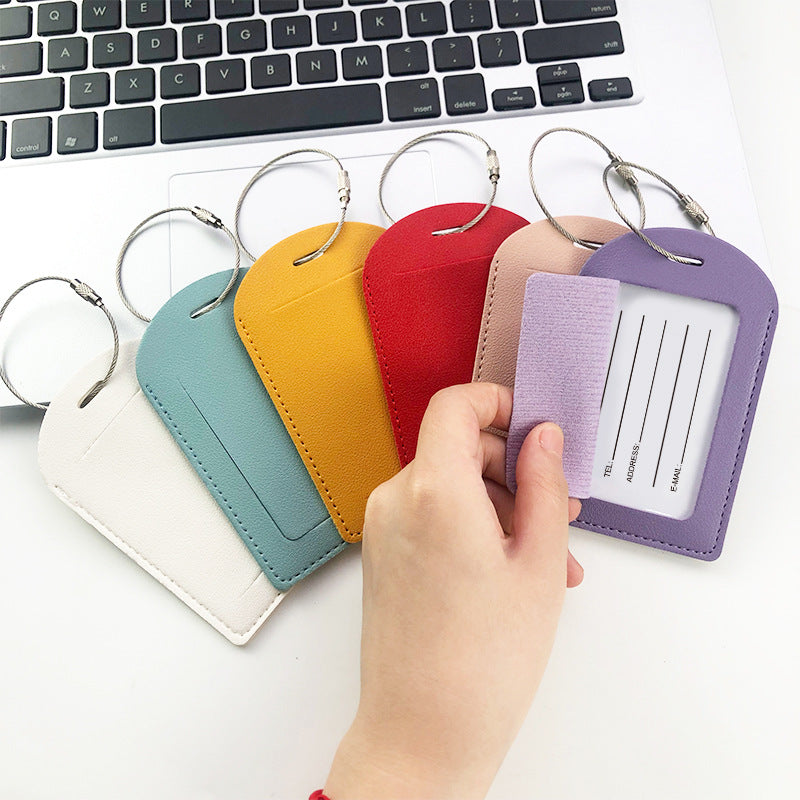 Premium Leather Travel Luggage Tag Stornfield
