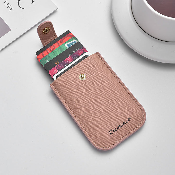 Elegant Leather Card Holder Stornfield