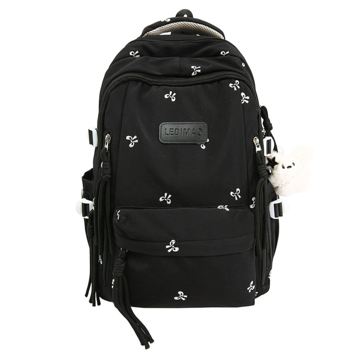 Casual Embroidered School Backpack Stornfield