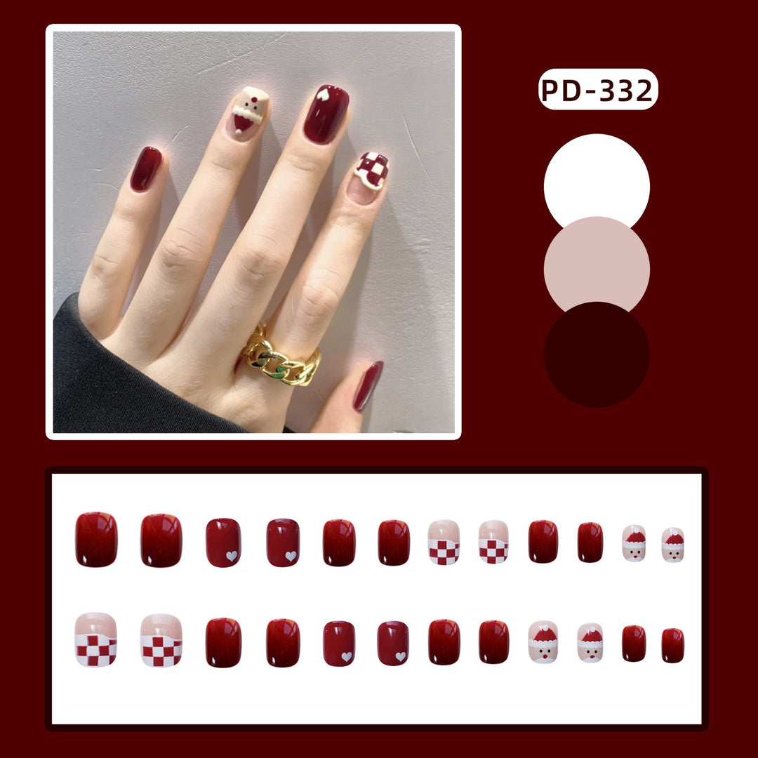 Artistic Press-On Nail Set Stornfield