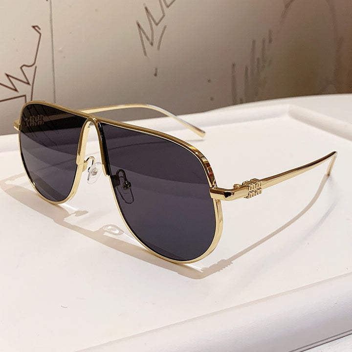 Men's Luxurious Oversized Aviator Sunglasses Stornfield