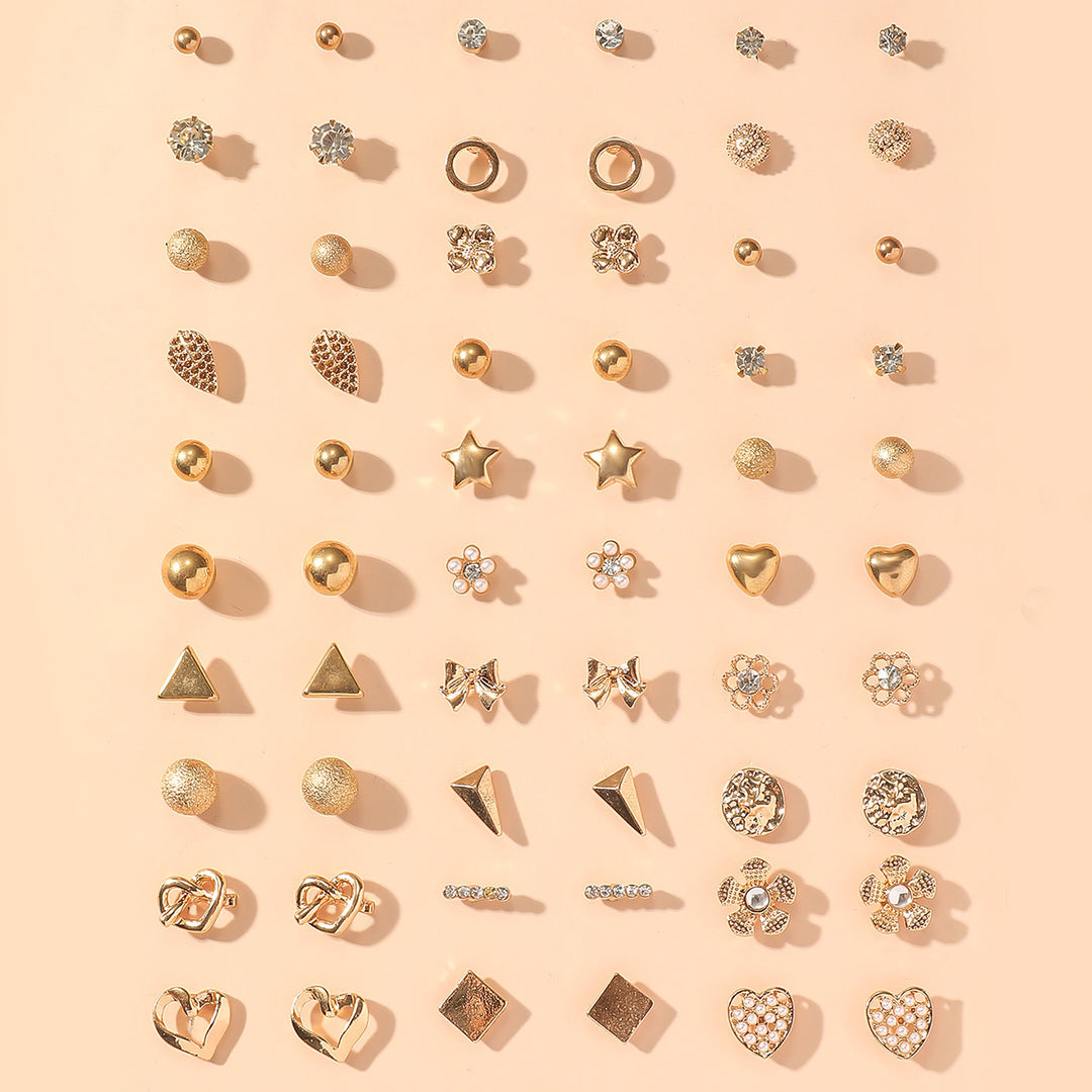 Earring set with gold accents Stornfield