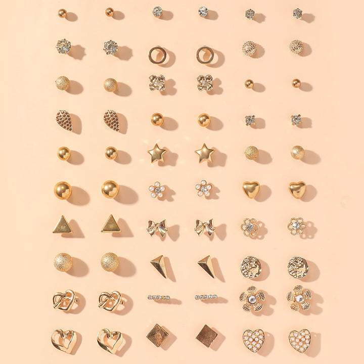 Earring set with gold accents Stornfield