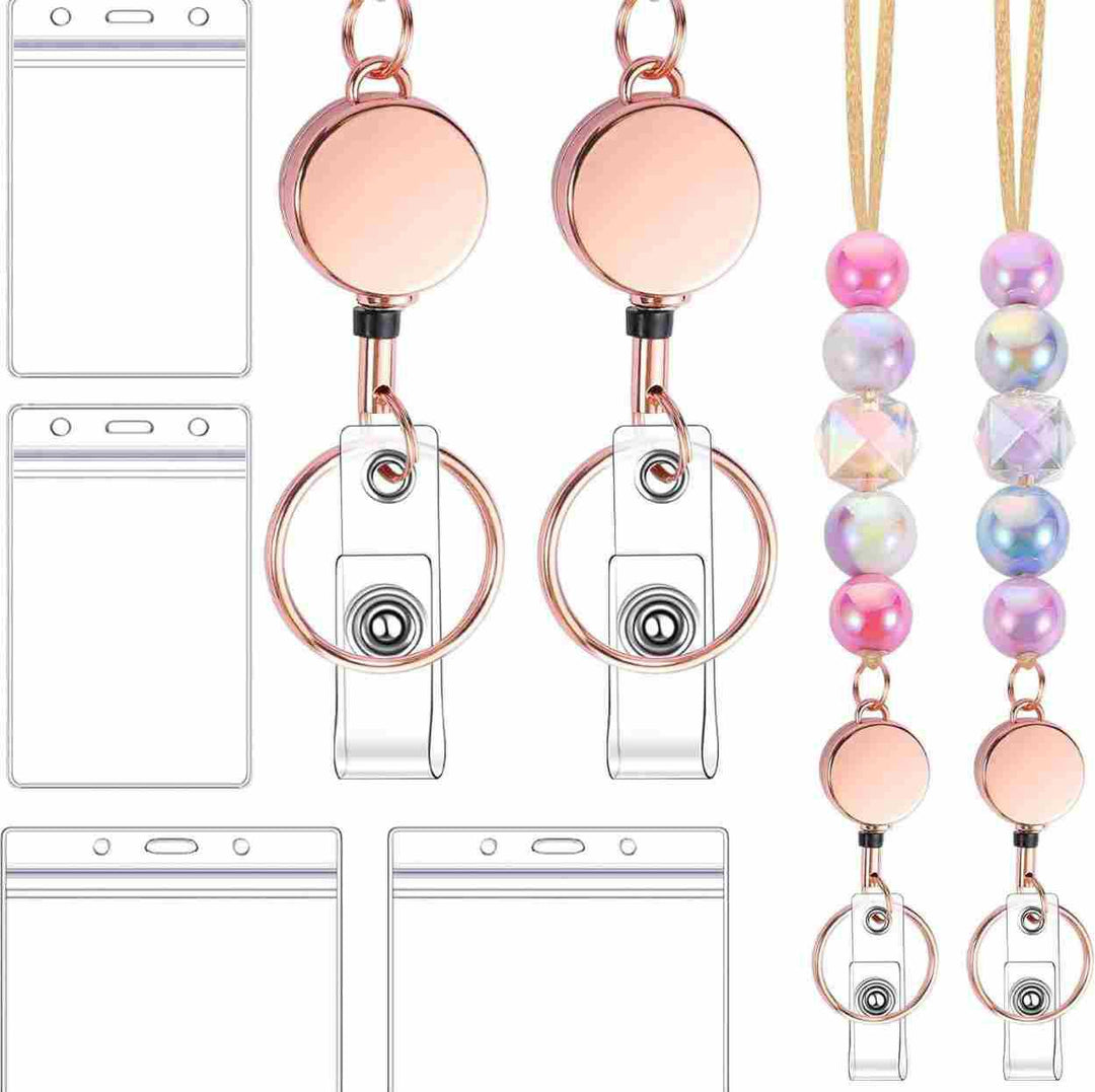 Decorative Beaded ID Badge Lanyard Stornfield