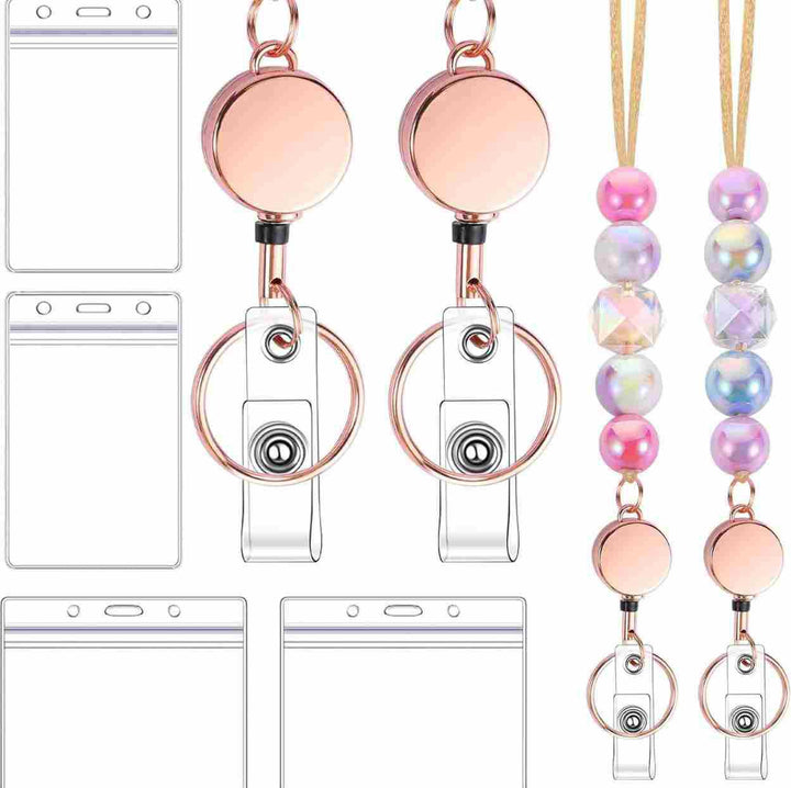 Decorative Beaded ID Badge Lanyard Stornfield