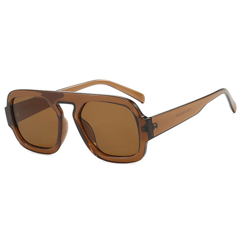 Ladies stylish square sunglasses with wide frame and UV protection Stornfield