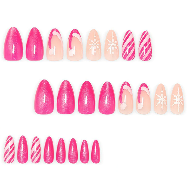 Nail art set with Creative Winter Design Stornfield