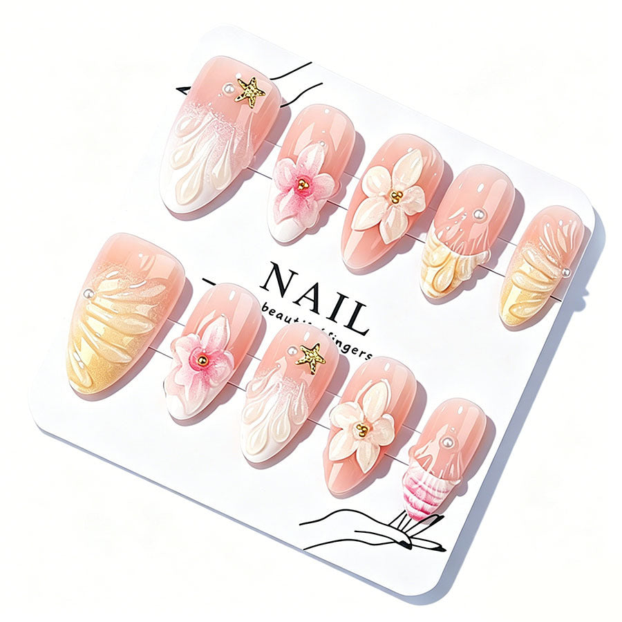 Decorative Press-On Nails Stornfield