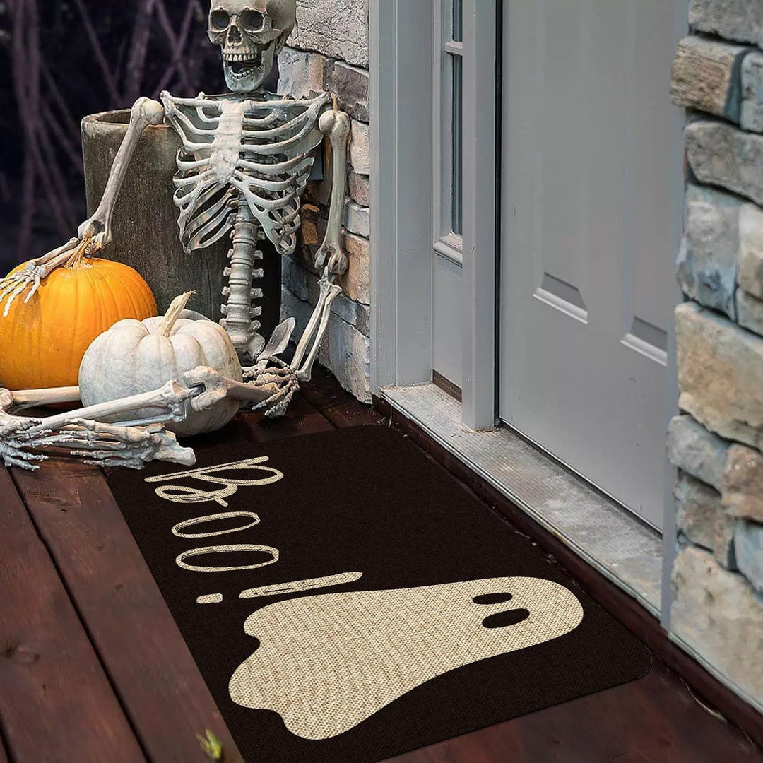 Halloween-Themed Decorative Welcome Mat for Home