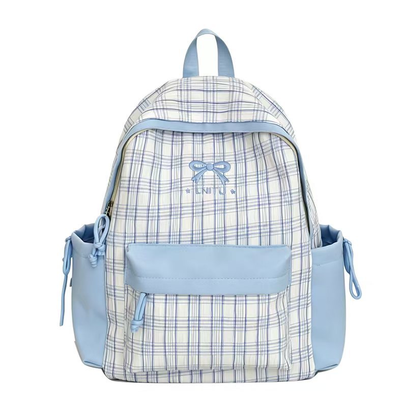 Plaid Patterned Backpack Stornfield