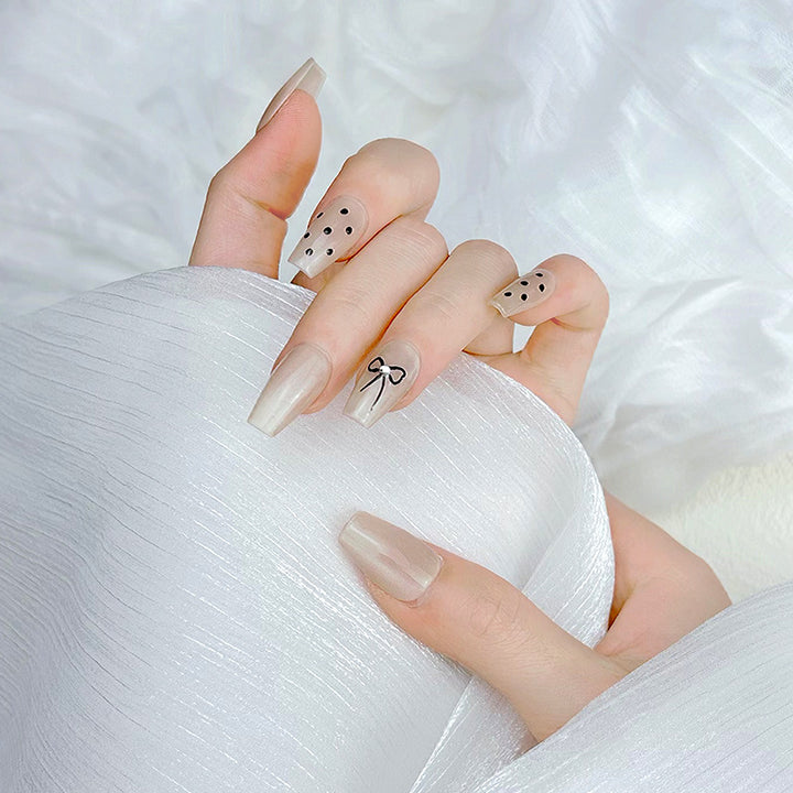 French Tip Press-On Nail Set Stornfield