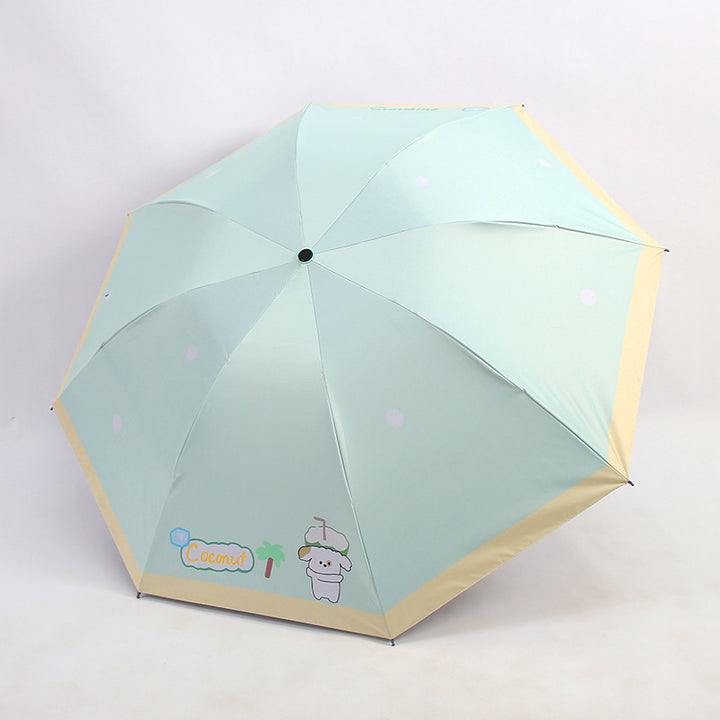 Ladies Folding Umbrella with Cute Design Stornfield
