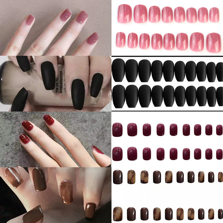 Premium Glossy Nail Set Stornfield