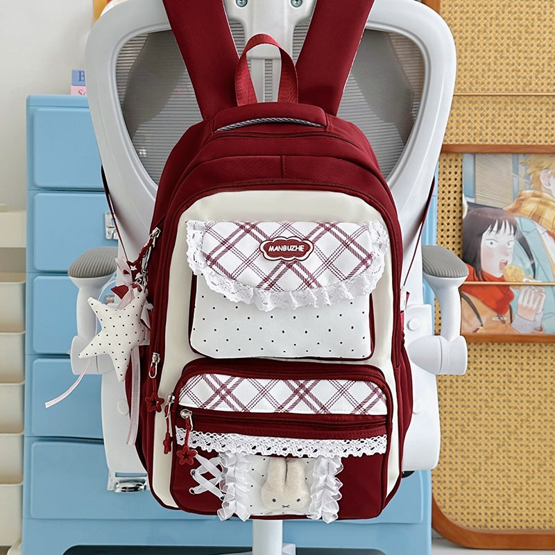 Playful Backpack with Multi-Pocket Design Stornfield