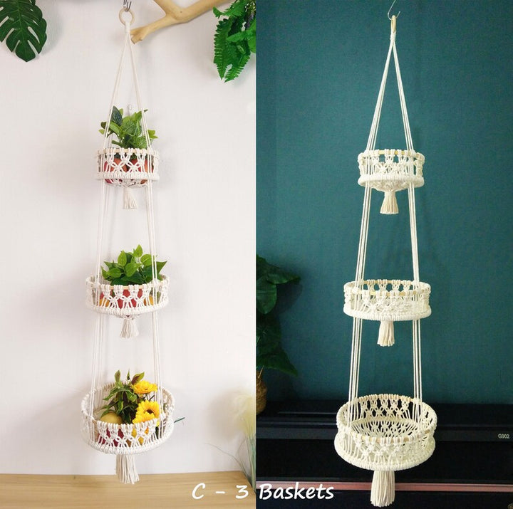 Hanging Macrame Plant Holder Stornfield