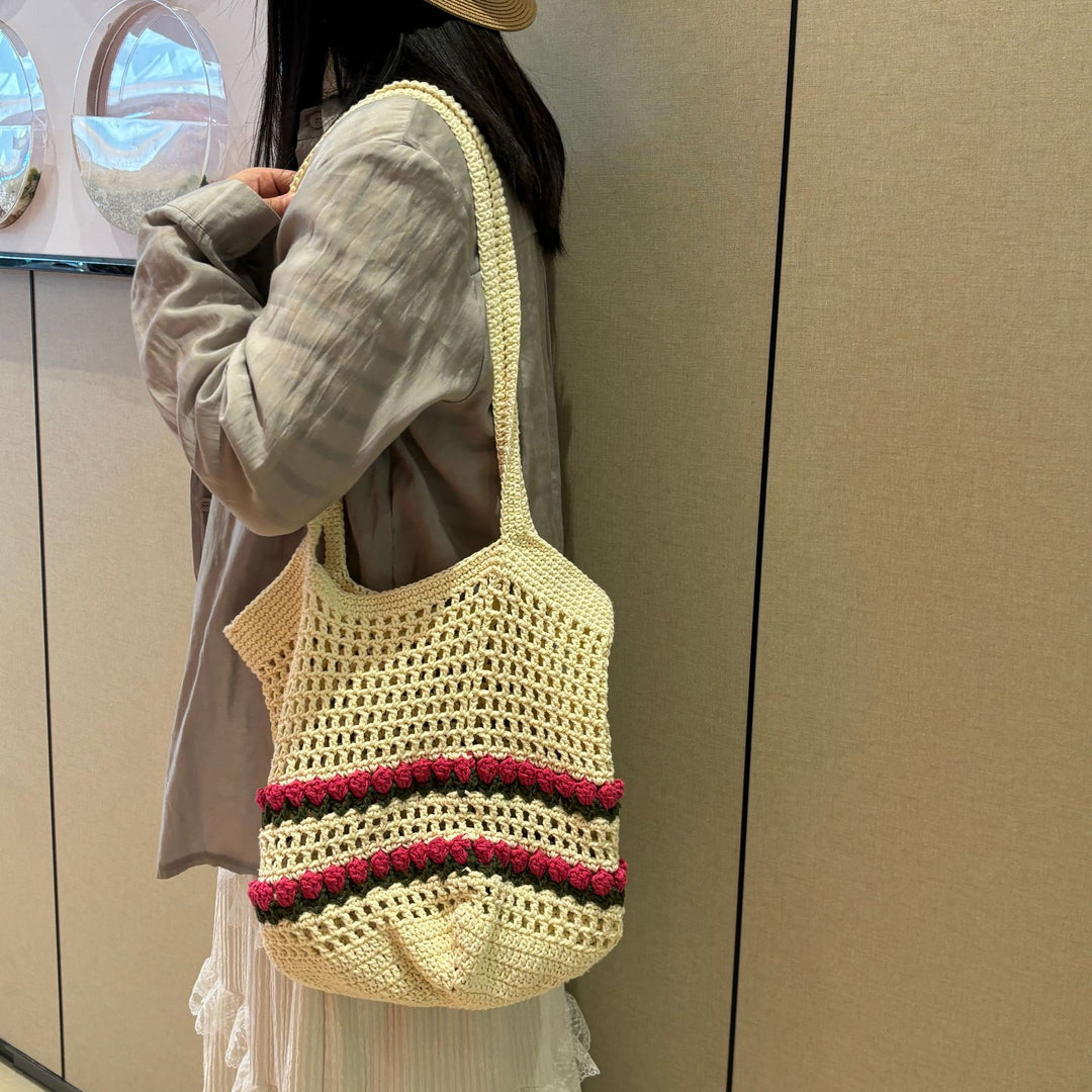 Hand-knotted shoulder bag Stornfield