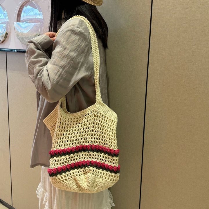 Hand-knotted shoulder bag Stornfield